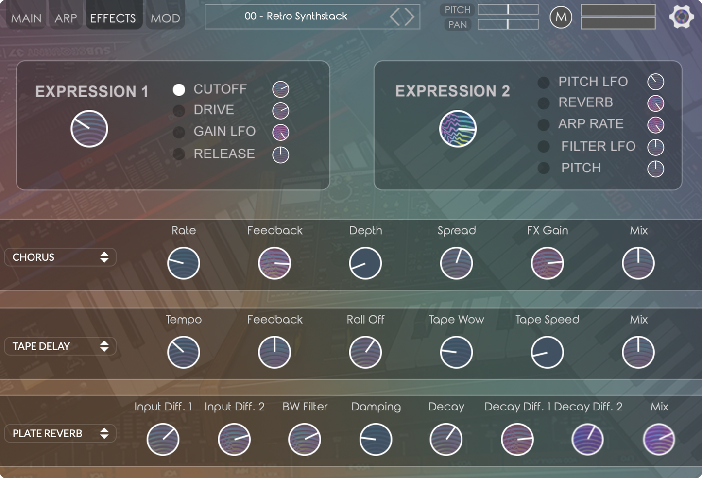 Retro Synthstack